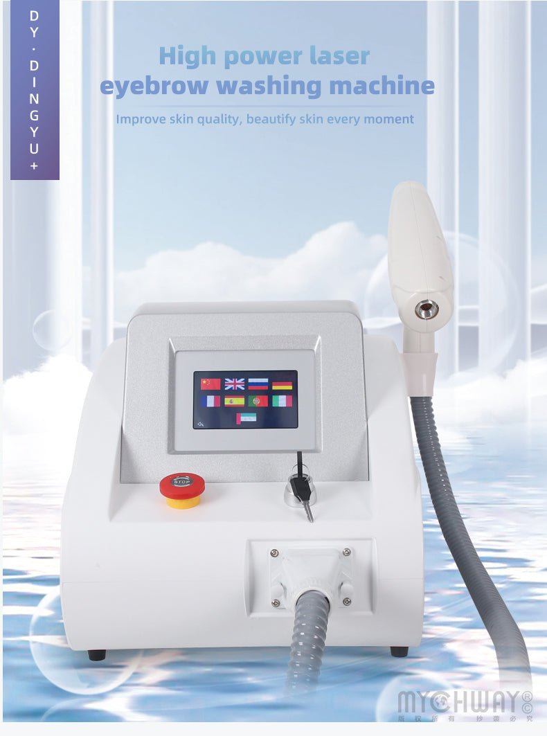 Professional Q Switch ND YAG LASER Tattoo Removal Eyebrow Callus Removal Machine - myChway UK