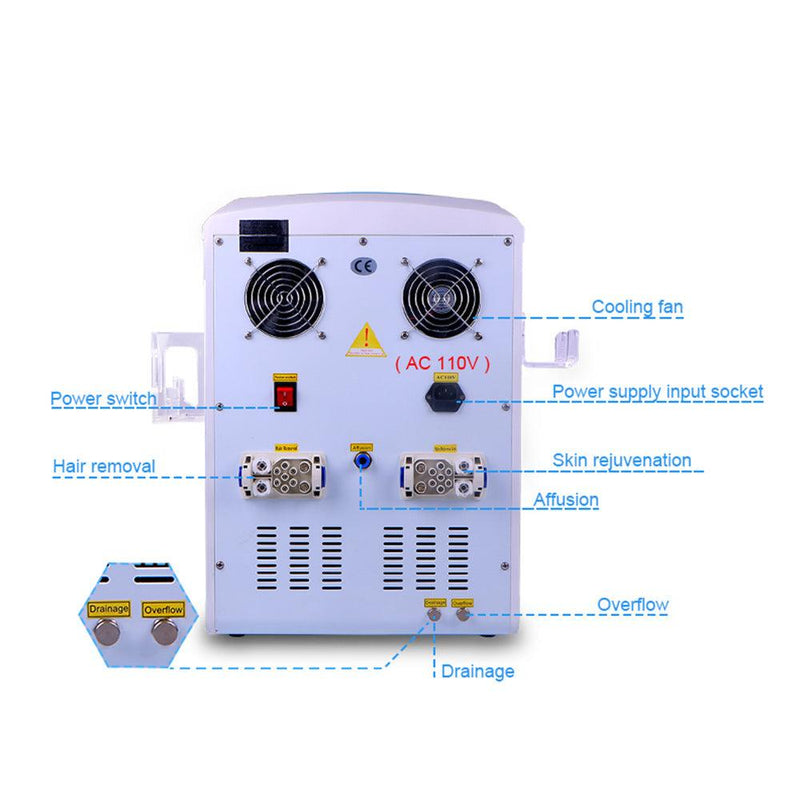 Professional Epilation Machine Professional SHR IPL Epilation & Skin Rejuvenation Machine | Advanced ...