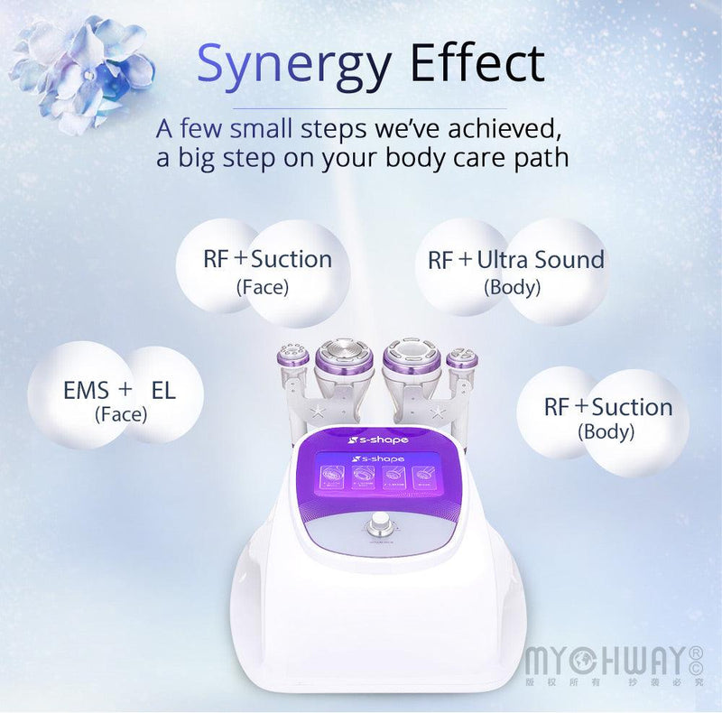 S Shape 30K Cavitation 2.5 Grease Reduce R - F Face Lift EL - myChway UK