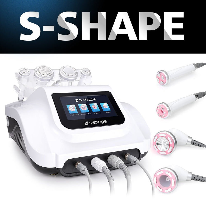 S Shape Body Care Machine Cavitation & R - F Electroporation Vacuum Suction - myChway UK