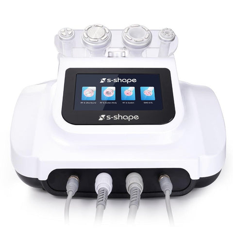S Shape Body Care Machine Cavitation & R-F Electroporation Vacuum Suction