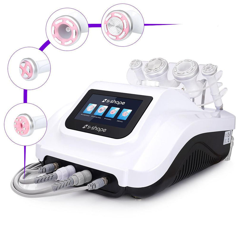 S Shape Body Care Machine Cavitation & R - F Electroporation Vacuum Suction - myChway UK