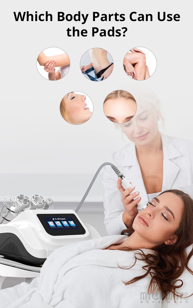 S Shape Body Care Machine Cavitation & R - F Electroporation Vacuum Suction - myChway UK