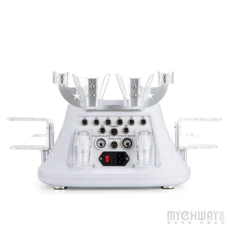 S Shape Machine 3D Cavitation RF 160mW Lipo Laser Body Sculpting Face Care - myChway UK
