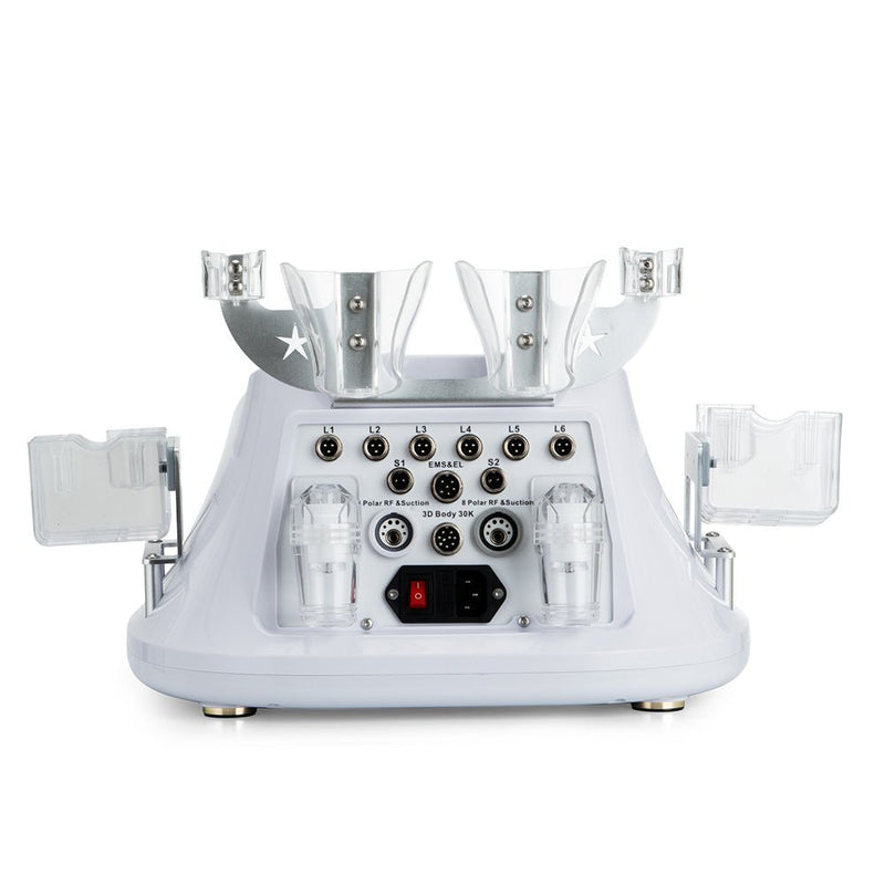 S Shape Machine 3D Cavitation RF Lipo Laser Body Contouring Face Lifting - myChway UK