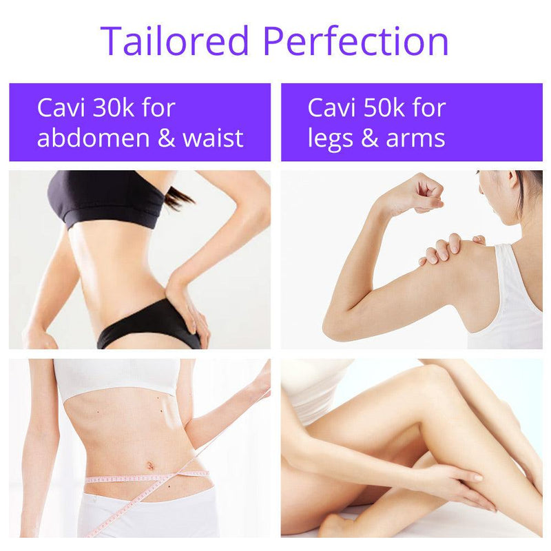 S Shape Machine Dual Cavitation 30K&50K Body Shaping Home Spa Use - myChway UK