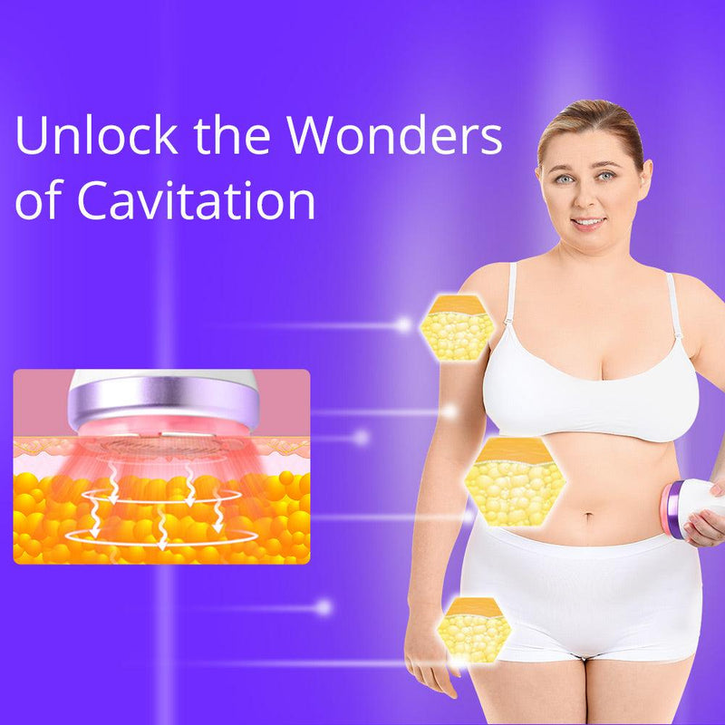 S Shape Machine Dual Cavitation 30K&50K Body Shaping Home Spa Use - myChway UK