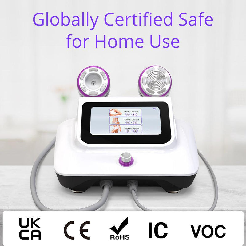 S Shape Machine Dual Cavitation 30K&50K Body Shaping Home Spa Use - myChway UK