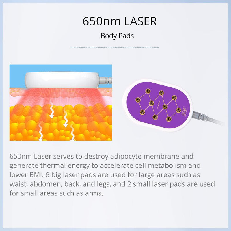 S Shape Multi - Functional Vacuum Body Face Care LED Cavitation Machine - myChway UK