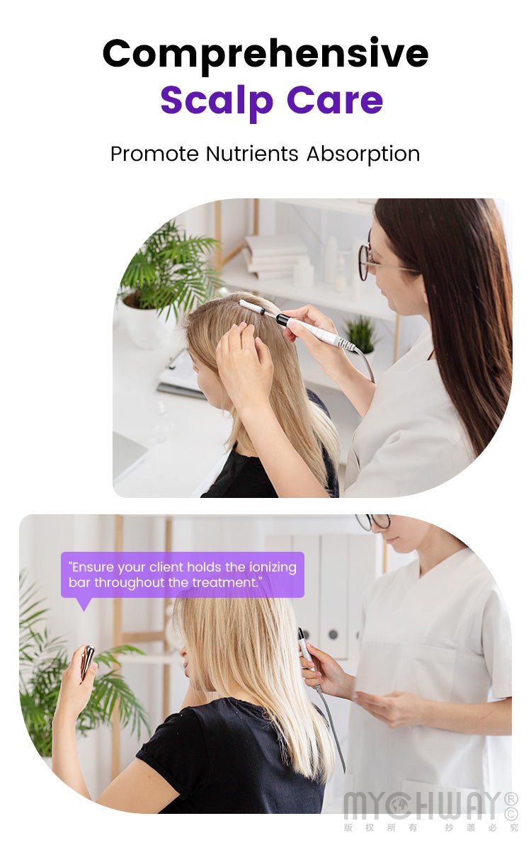 Scalp Glow 8 In 1 Head Spa Bubble Spa Scalp Machine For Cleansing Moisturizing - myChway UK