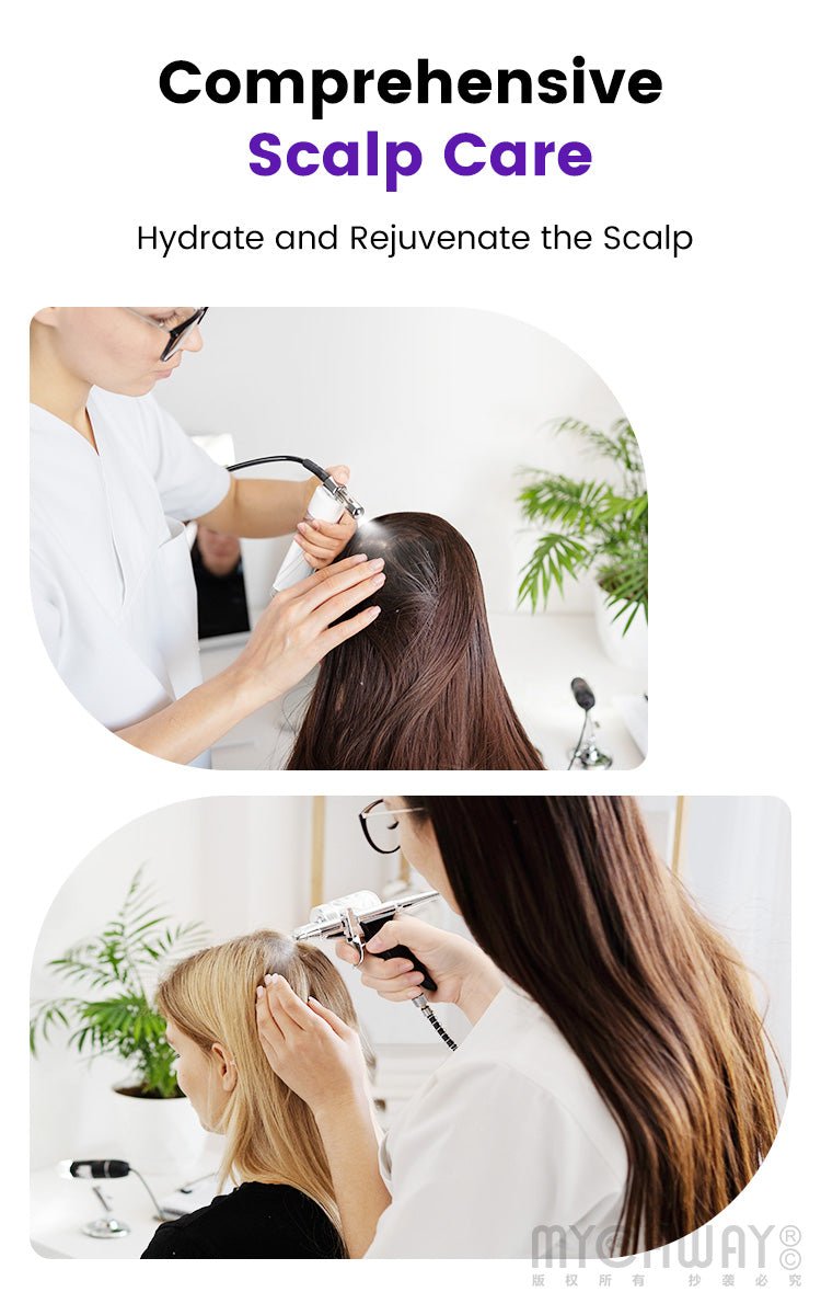 Scalp Glow 8 In 1 Head Spa Bubble Spa Scalp Machine For Cleansing Moisturizing - myChway UK