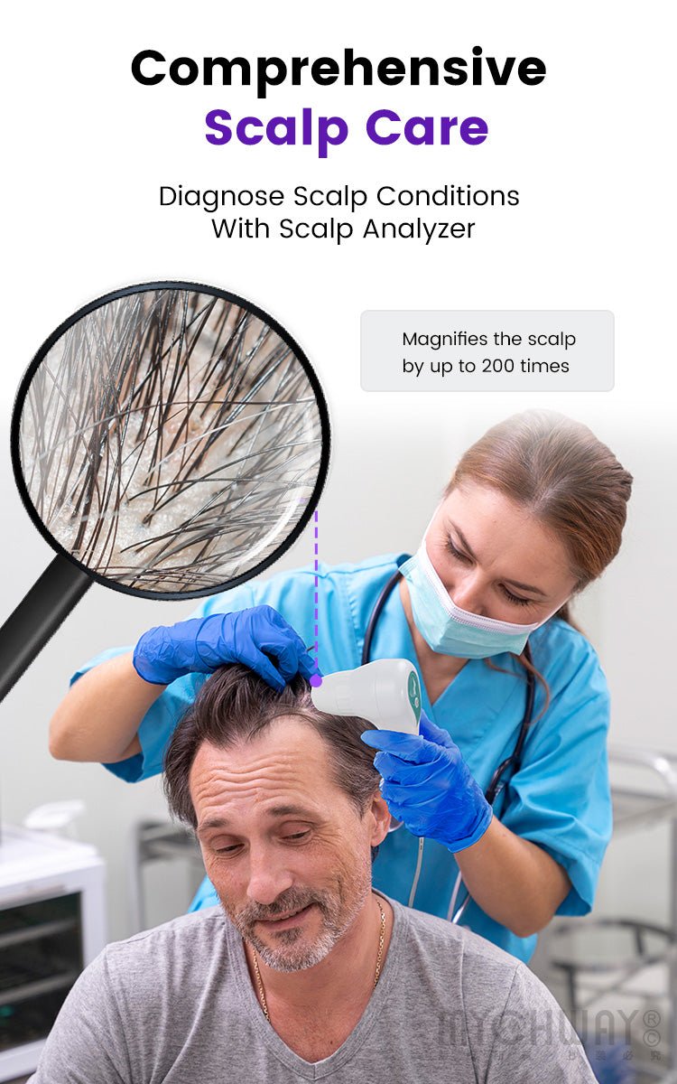 Scalp Glow 8 In 1 Head Spa Bubble Spa Scalp Machine For Cleansing Moisturizing - myChway UK
