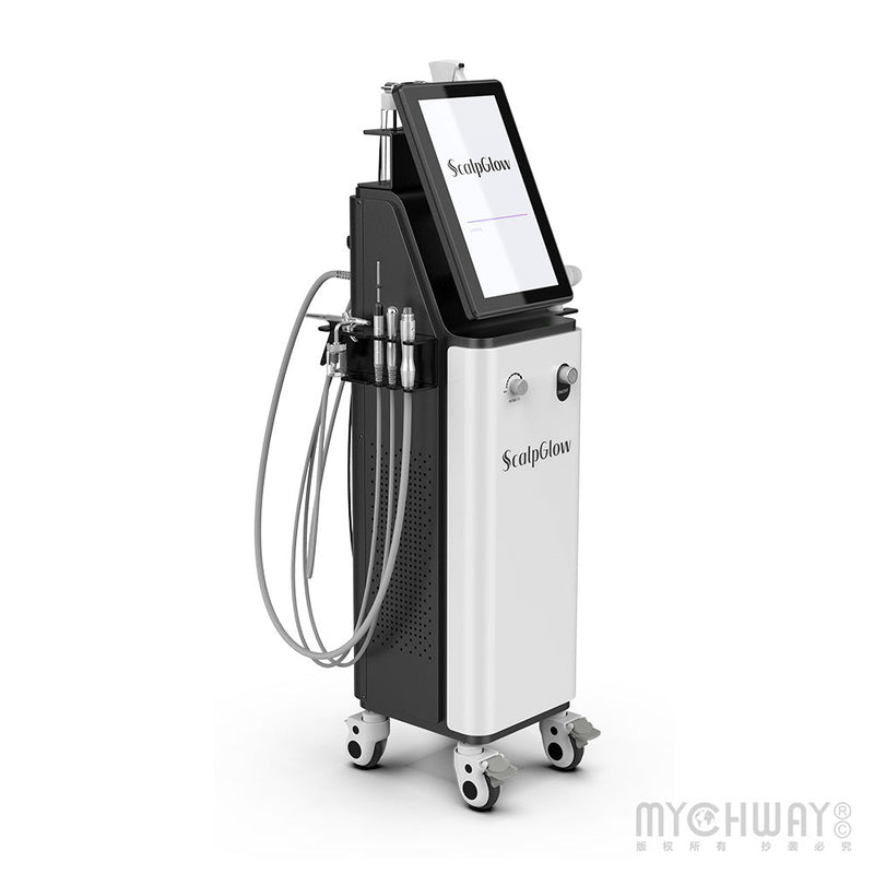 Scalp Glow 8 In 1 Head Spa Bubble Spa Scalp Machine For Cleansing Moisturizing - myChway UK
