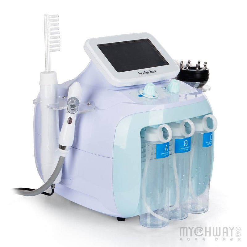 ScalpGlow 5 In 1 Scalp Care Machine For Hair Cleansing, Moisturizing, Nourishing - myChway UK