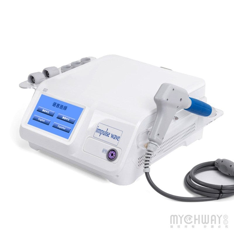 Shockwave Therapy Device - 5 Heads for Muscle Pain & Tissue Recovery - myChway UK