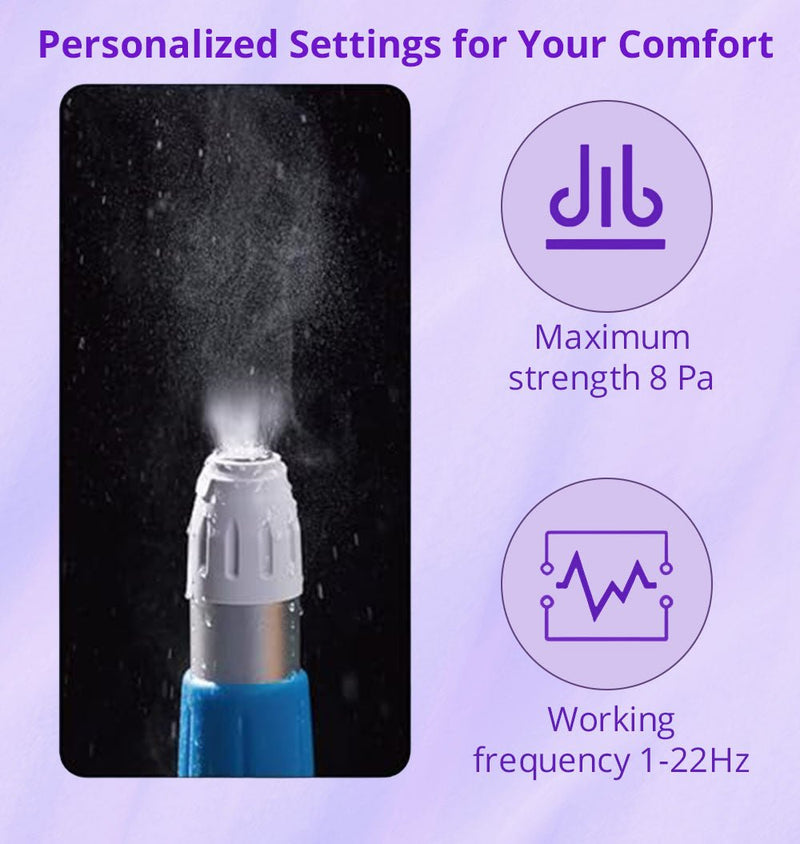 Shockwave Therapy Device - 5 Heads for Muscle Pain & Tissue Recovery - myChway UK