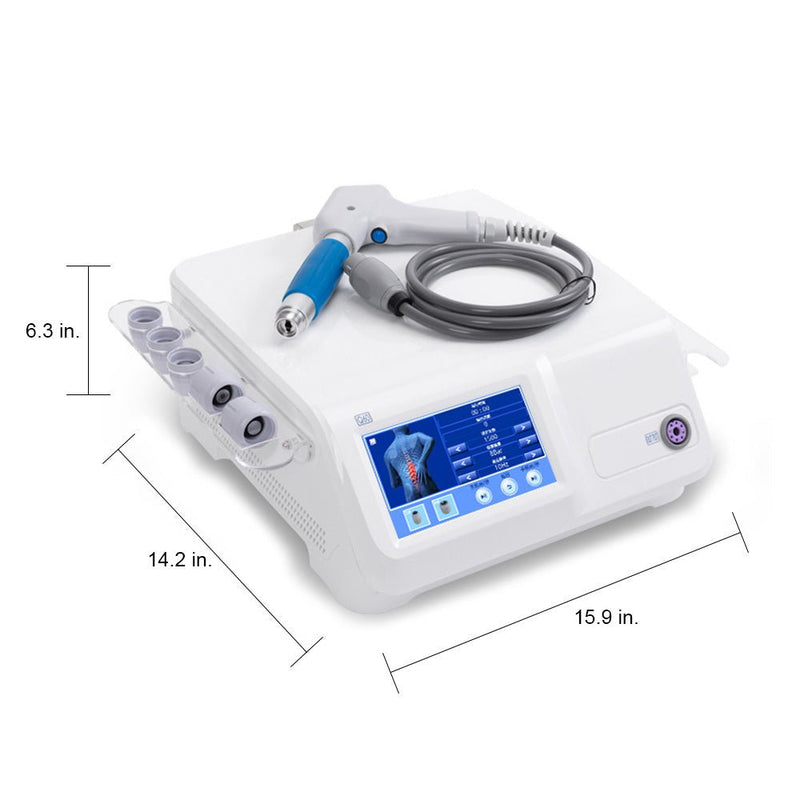 Shockwave Therapy Device - 5 Heads for Muscle Pain & Tissue Recovery - myChway UK