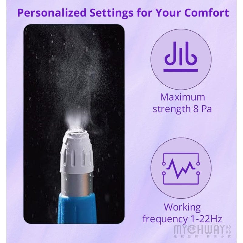 Shockwave Therapy Device - 5 Heads for Muscle Pain & Tissue Recovery - myChway UK