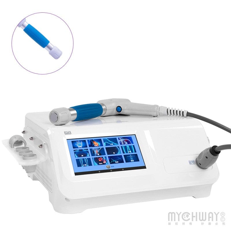 Shockwave Therapy Device - 5 Heads for Muscle Pain & Tissue Recovery - myChway UK