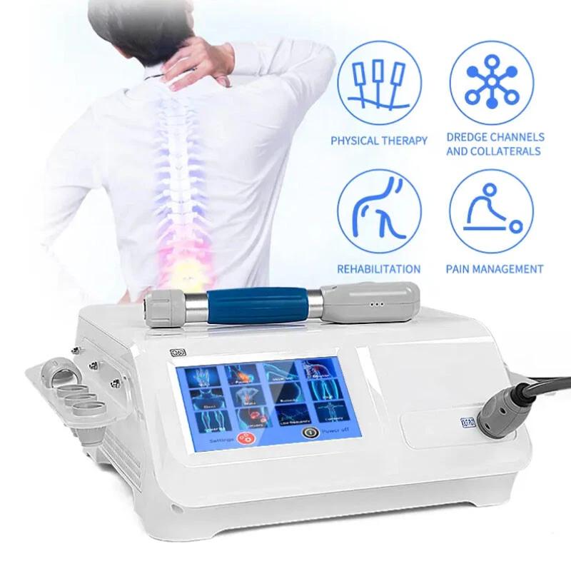 Shockwave Therapy Device - 5 Heads for Muscle Pain & Tissue Recovery - myChway UK