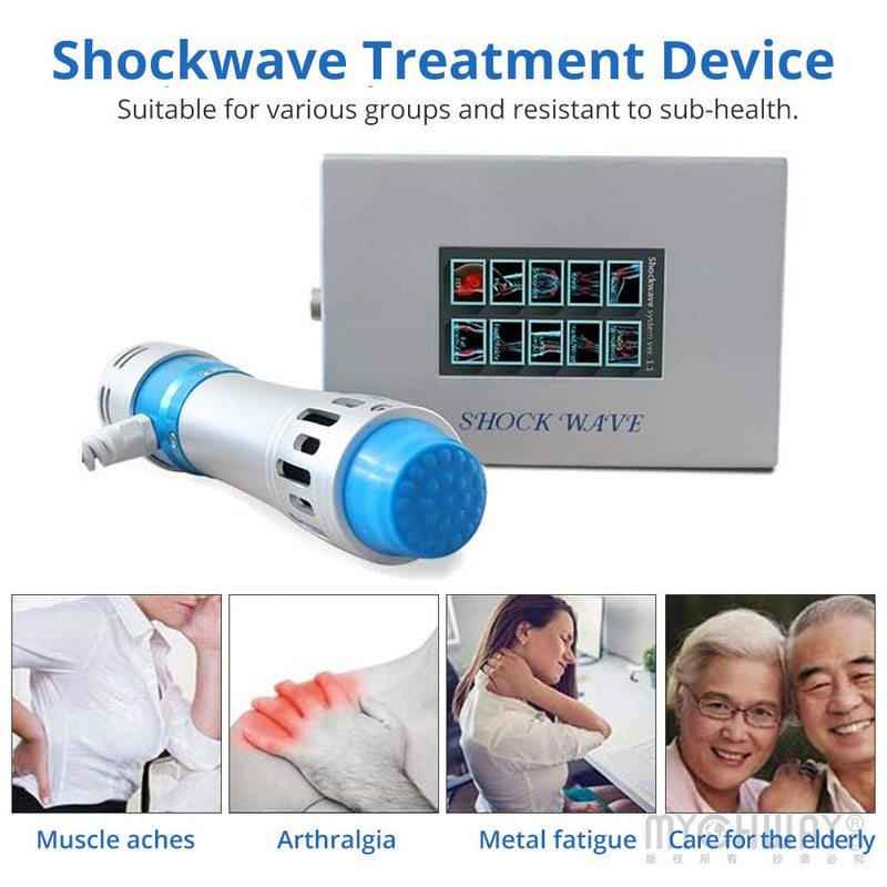 Shockwave Therapy Machine Muscle Pain Relief ED Treatment Massage Device - myChway UK