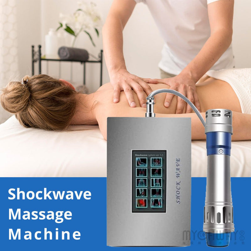 Shockwave Therapy Machine Muscle Pain Relief ED Treatment Massage Device - myChway UK