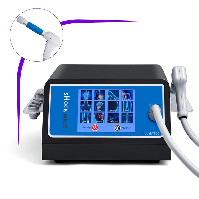 Shockwave Therapy Machine With 5 Working Head For Body Pain Relief - myChway UK
