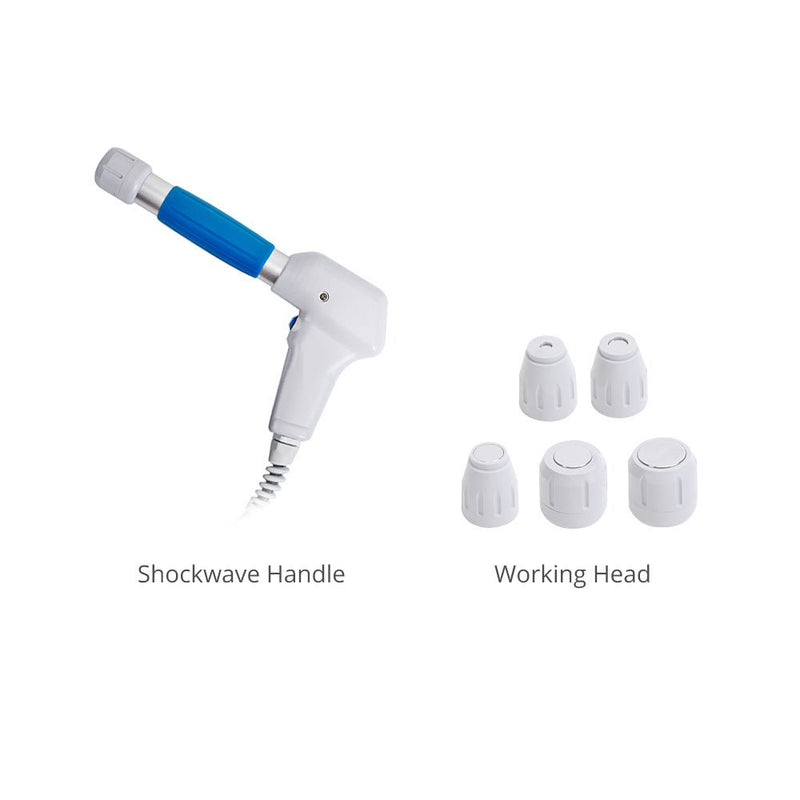 Shockwave Therapy Machine With 5 Working Head For Body Pain Relief - myChway UK