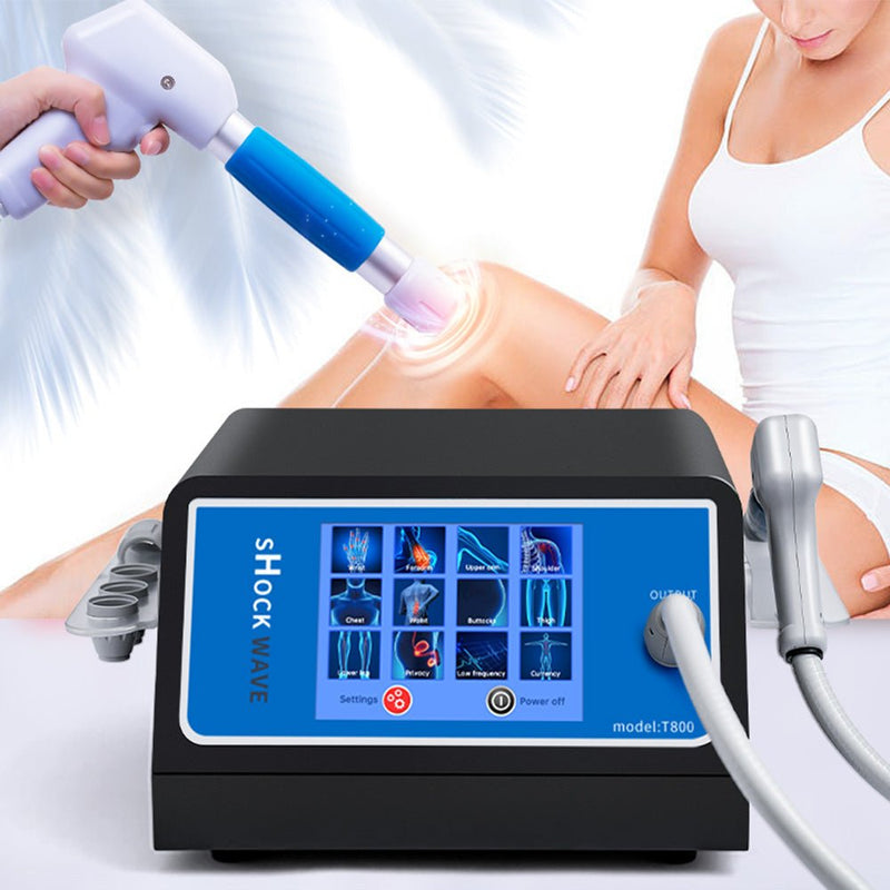 Shockwave Therapy Machine With 5 Working Head For Body Pain Relief - myChway UK
