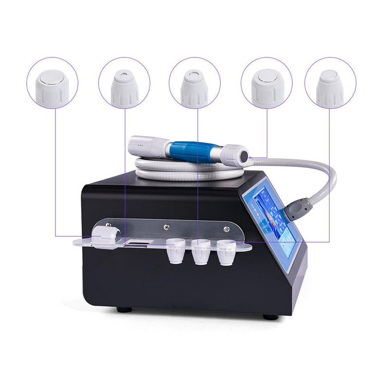 Shockwave Therapy Machine With 5 Working Head For Body Pain Relief - myChway UK