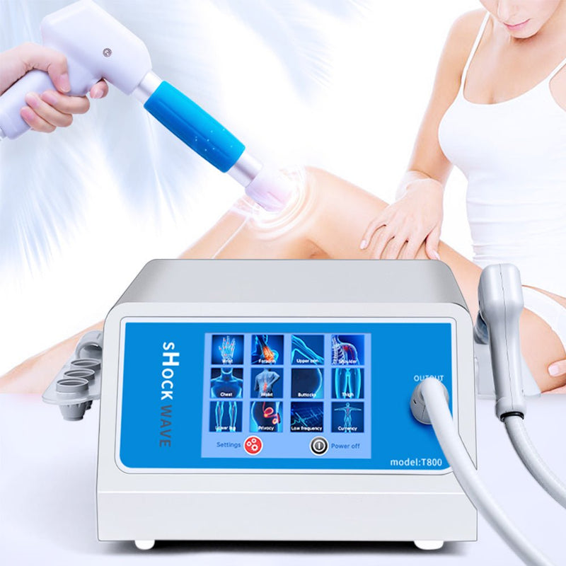 Shockwave Therapy Machine With 5 Working Head For Pain Relief, Repair, Healing - myChway UK