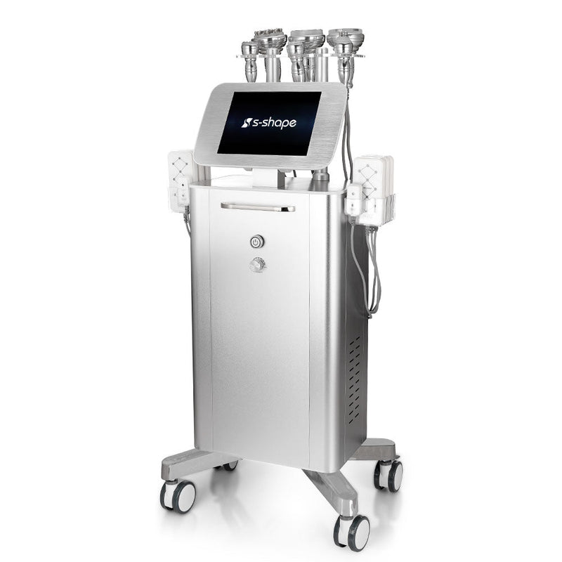 Silver 30K Cavitation Vaccum 12 Polar RF 160MW Lipo Laser Body Slimming Machine - myChway UK