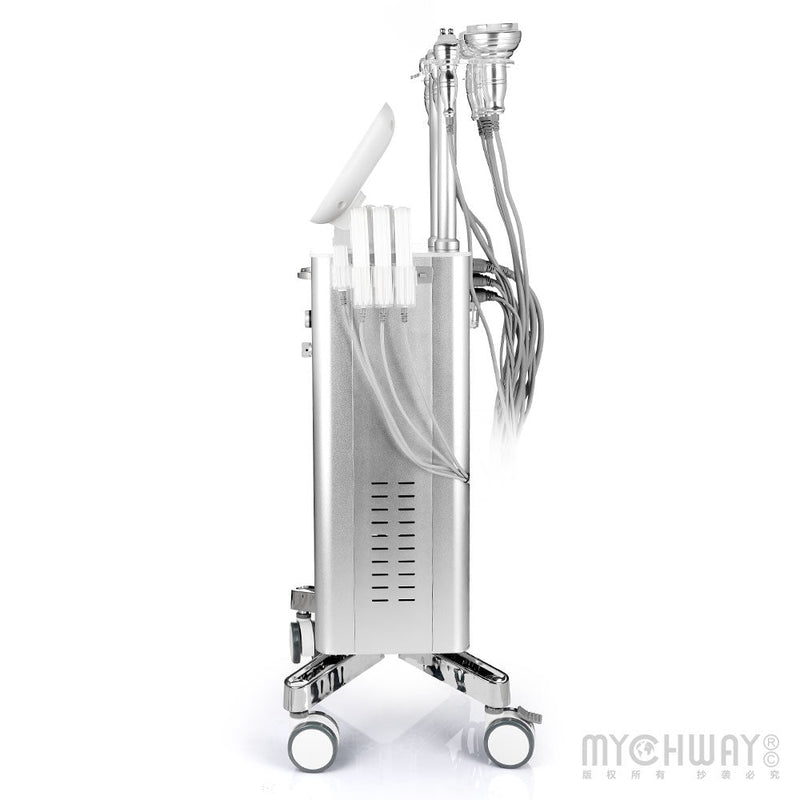 Silver 30K Cavitation Vaccum 12 Polar RF 160MW Lipo Laser Body Slimming Machine - myChway UK