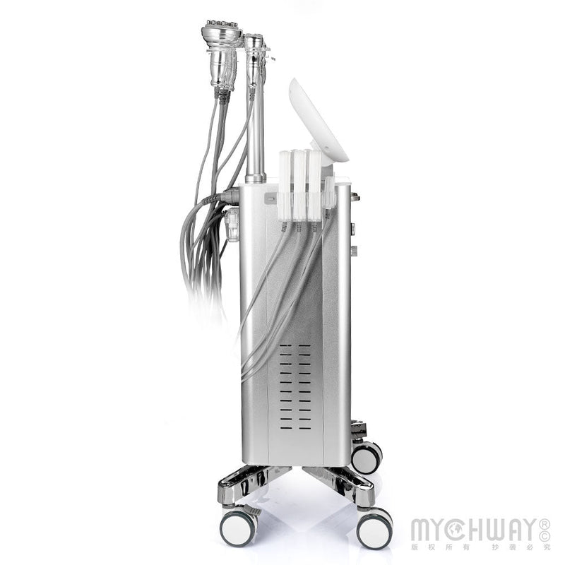 Silver 30K Cavitation Vaccum 12 Polar RF 160MW Lipo Laser Body Slimming Machine - myChway UK