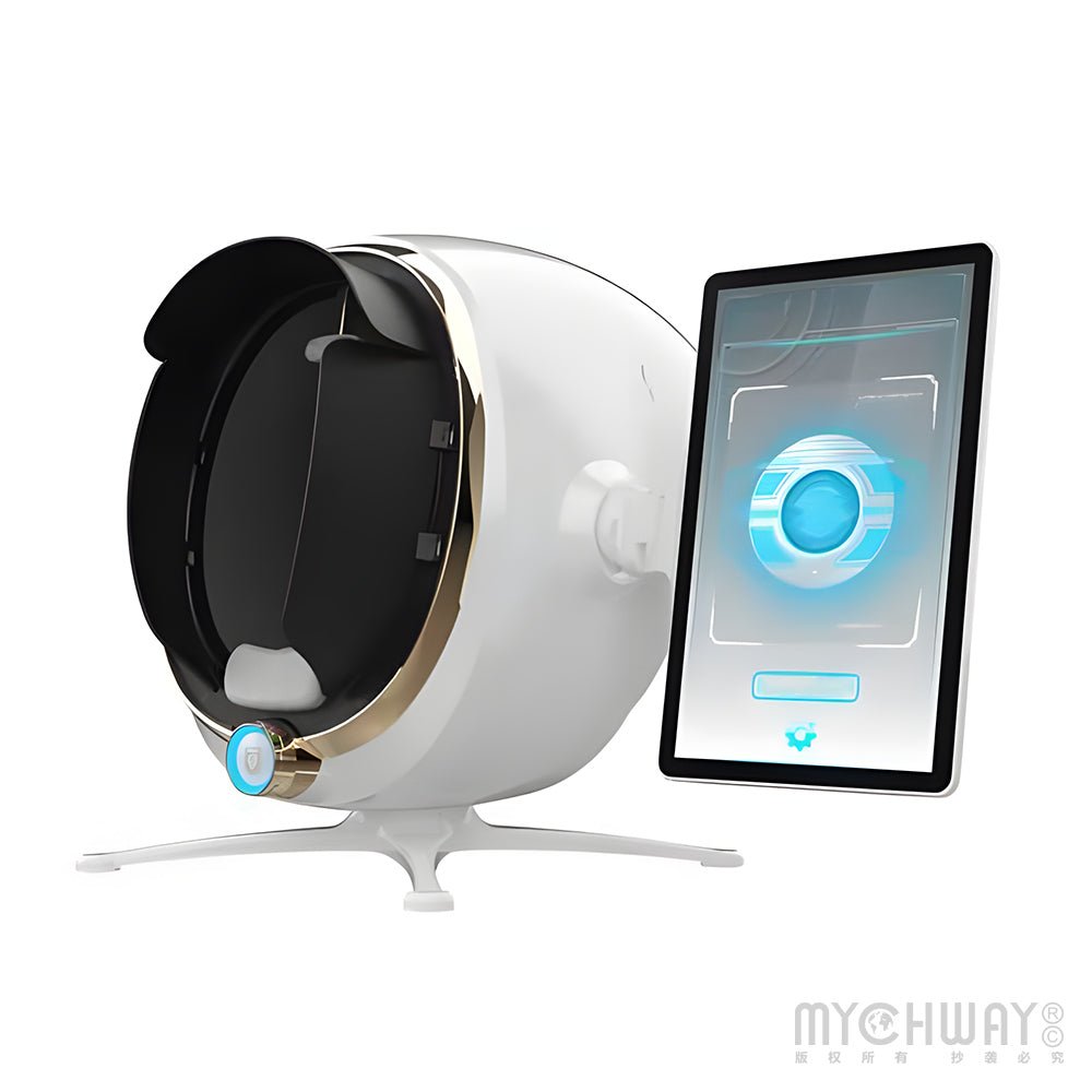 Smart Skin Analyzer With 3D Simulation AI Face Recognition For Precise