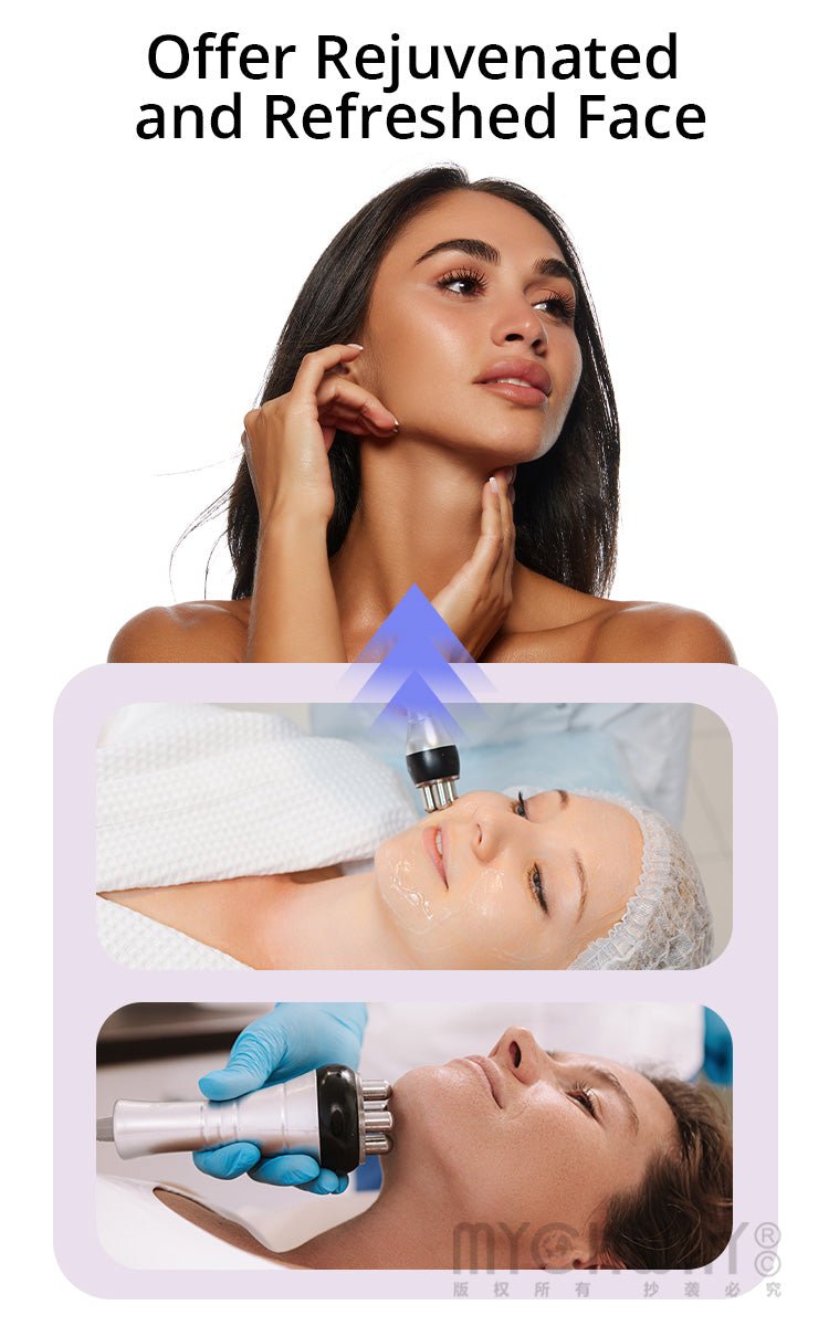 Stand 6 In 1 40k Lipo Cavitation Machine For Body Sculpting & Skin Anti - Aging - myChway UK