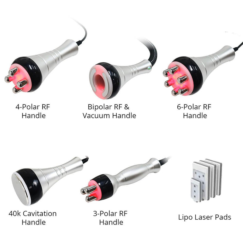 Stand 6 In 1 40k Lipo Cavitation Machine For Body Sculpting & Skin Anti - Aging - myChway UK