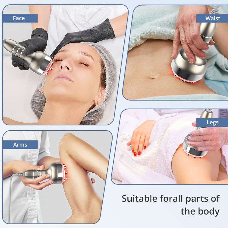 Stand 6 In 1 Cavitation Machine With Radiofrequency Vacuum For Body Sculpting - myChway UK
