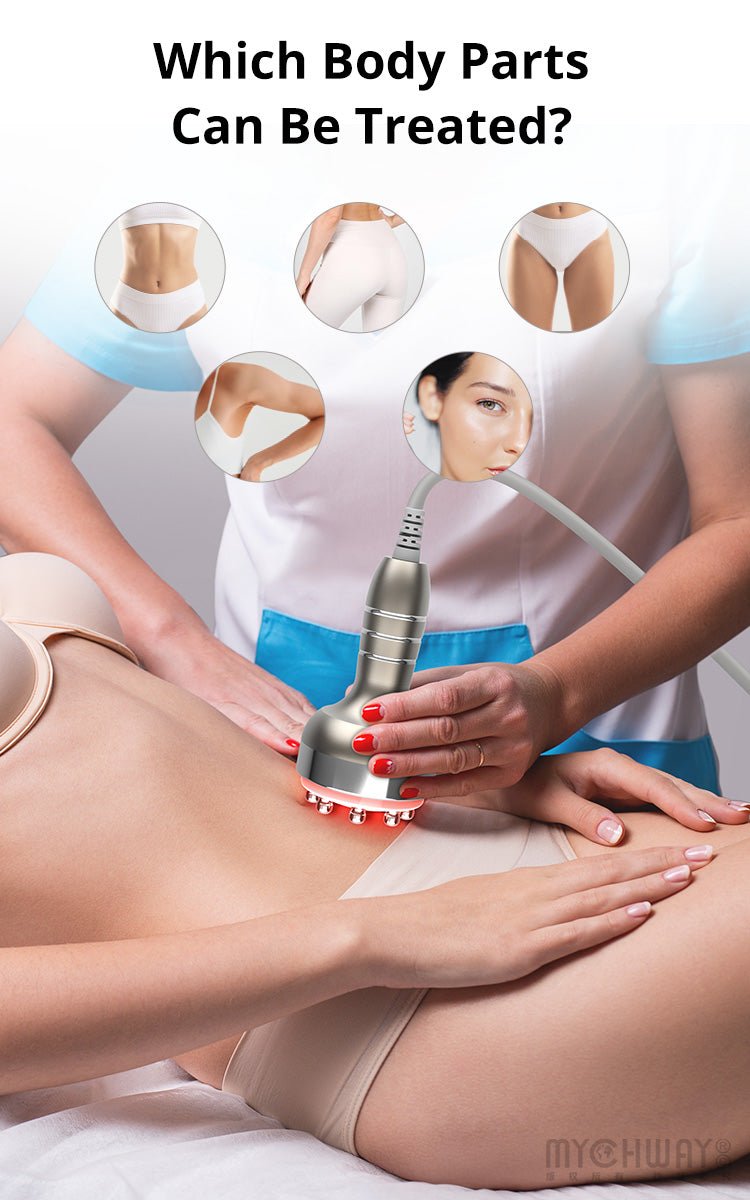 Stand 6 In 1 Cavitation Machine With Radiofrequency Vacuum For Body Sculpting - myChway UK