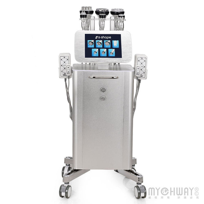 Stand 7-in-1 30K Cavitation Vaccum RF 160MW Lipo Laser Body Slimming Machine - myChway UK