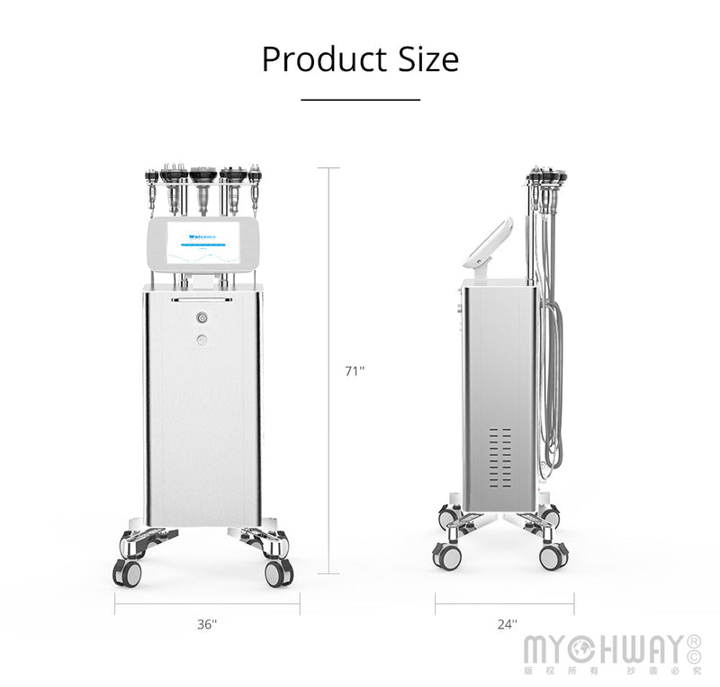 Stand Cavitation 40K Vacuum RF Bipolar Multipolar Radio Frequency Bio Slimming Machine - myChway UK