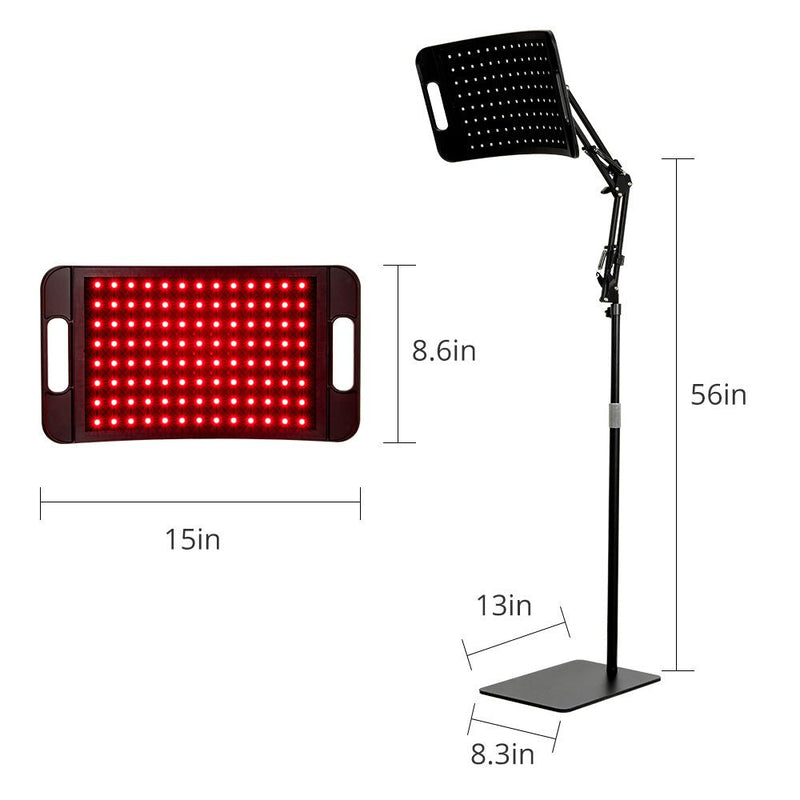 Stand Red Light Therapy Device With 104 Pcs LED For All Around Skin Rejuvenation - myChway UK