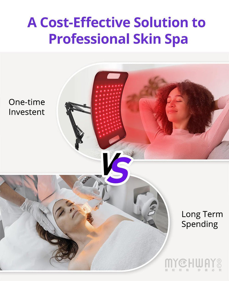 Stand Red Light Therapy Device With 104 Pcs LED For All Around Skin Rejuvenation - myChway UK