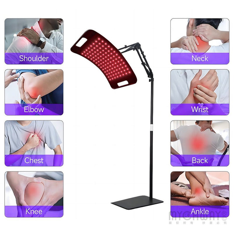Stand Red Light Therapy Device With 104 Pcs LED For All Around Skin Rejuvenation - myChway UK