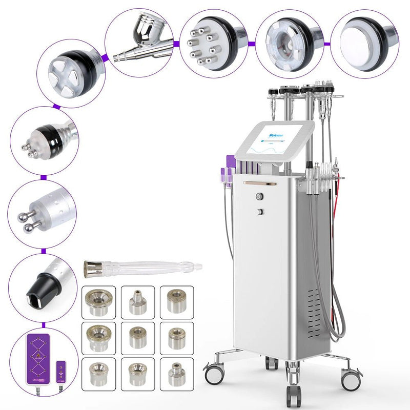 Stand Unoisetion Cavitation Vacuum RF Radio Frequency Dermabrasion Spray BIO Spa - myChway UK