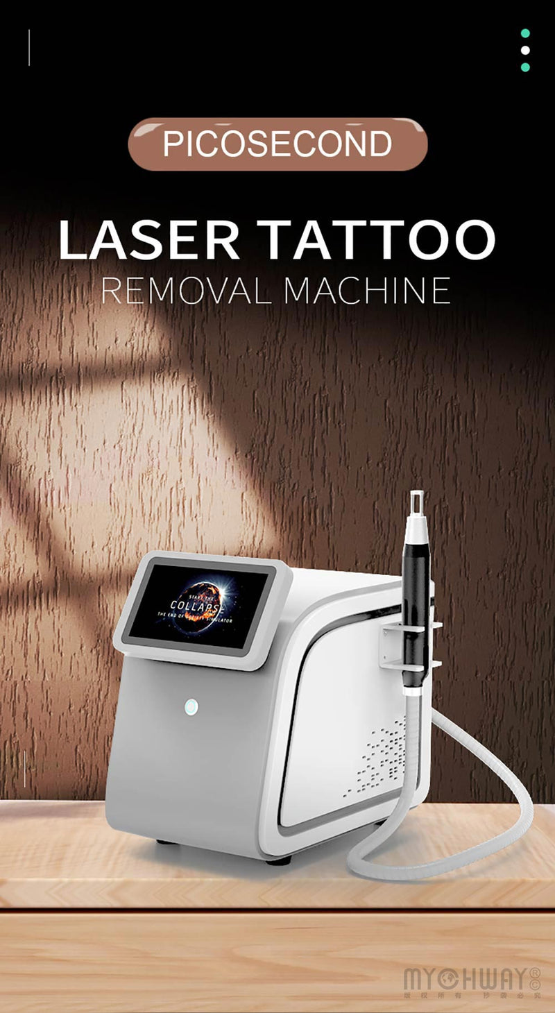 Tattoo Removal 1064nm 532nm 755nm 1320nm Skin Whitening Picosecond Laser Machine - myChway UK