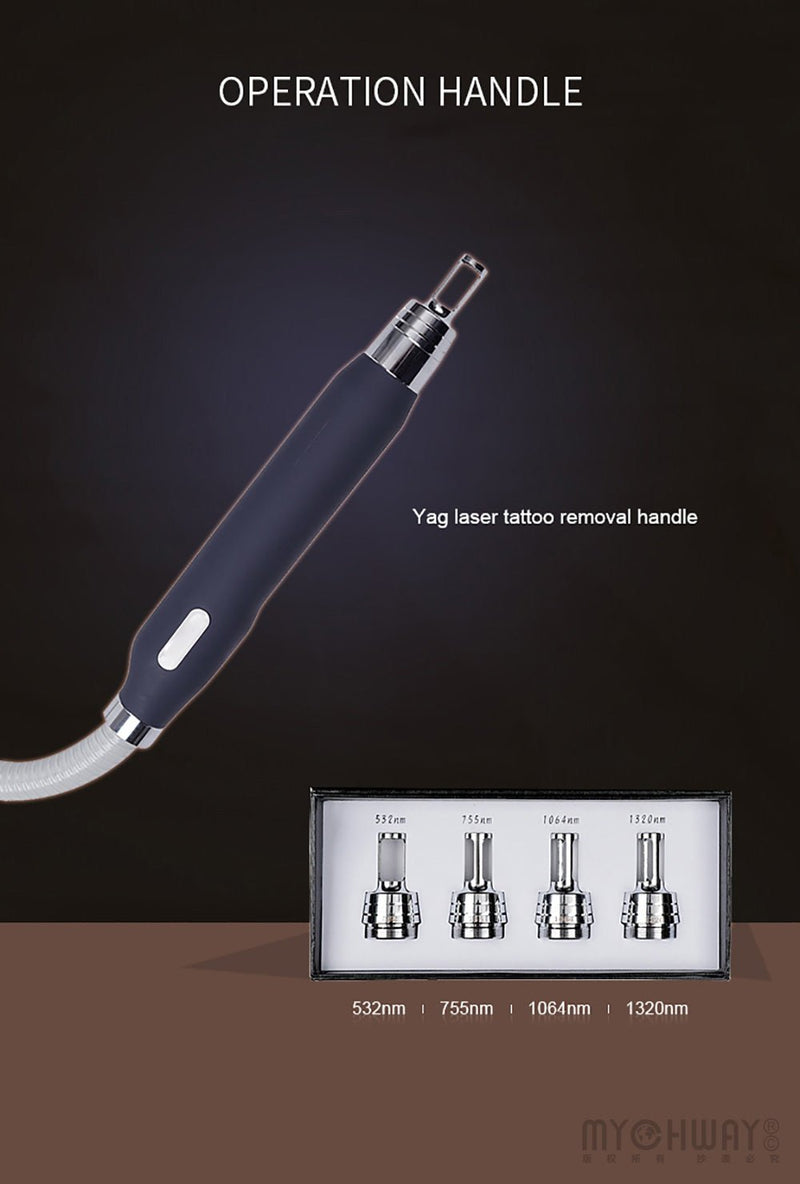 Tattoo Removal 1064nm 532nm 755nm 1320nm Skin Whitening Picosecond Laser Machine - myChway UK