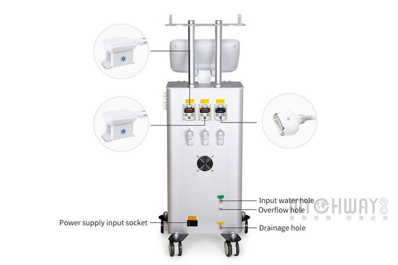 Three Handles Removal Body Freezing Machine - myChway UK