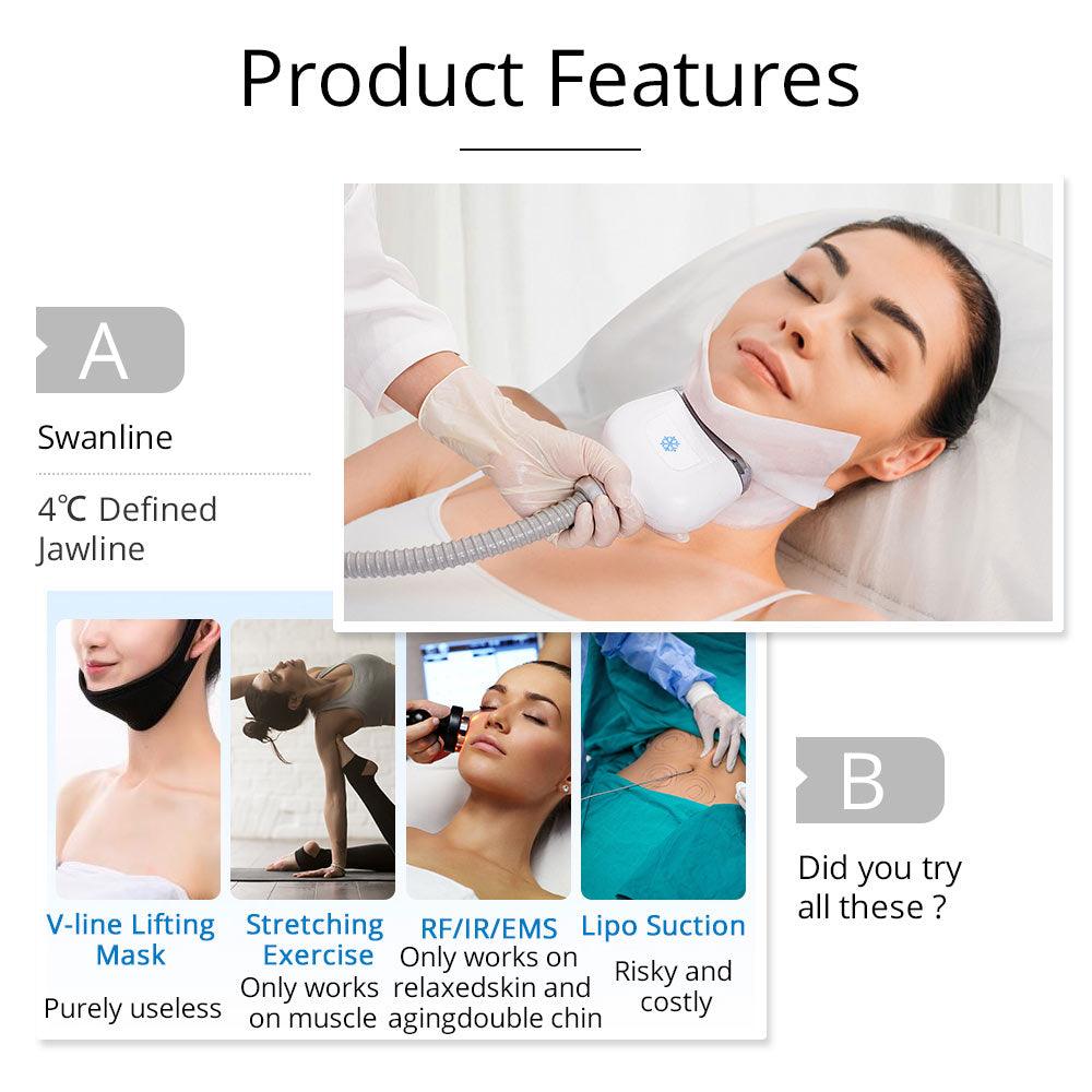 Cryoshape Machine U Shape Cryo Machine: Double Chin Elegance