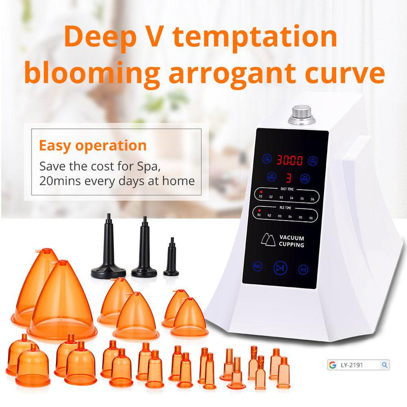 Vacuum Massage Machine 150ml Cups Breast Butt Enlargement Machine Spa Use - myChway UK